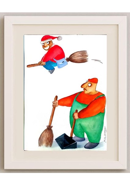 Hongyu Ma 29X21CM Orijinal Karikatür Tablo fırsatları