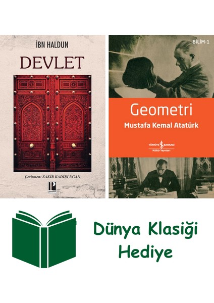 Devlet + Geometri + Dünya Klasiği Hediye