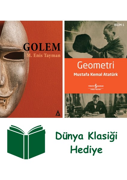 Golem + Geometri + Dünya Klasiği Hediye