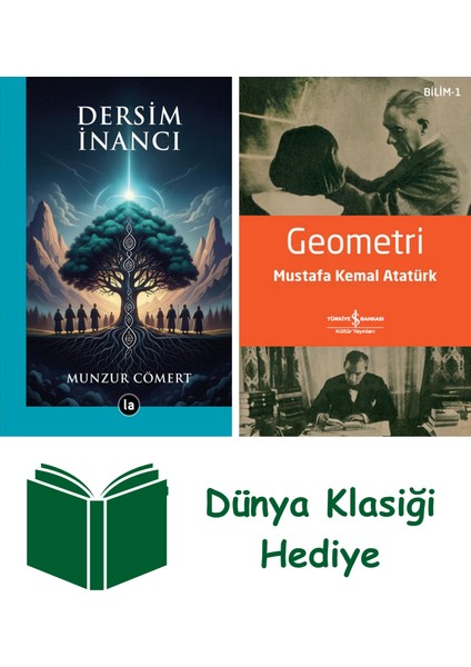 Dersim Inancı + Geometri + Dünya Klasiği Hediye