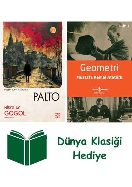Palto + Geometri + Dünya Klasiği Hediye