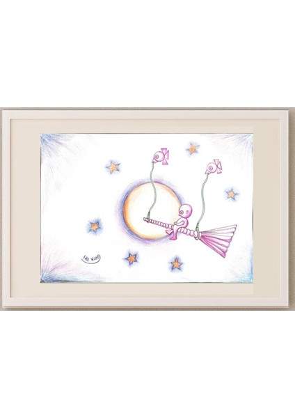 Lupu Marian 29X21CM Orijinal Karikatür Tablo fırsatları