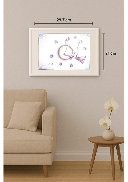 Lupu Marian 29X21CM Orijinal Karikatür Tablo indirimleri