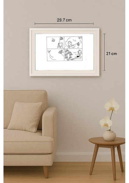 Wang Shou 29X21CM Orijinal Karikatür Tablo indirimleri