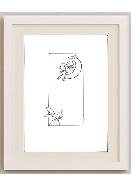 Wang Shou 29X21CM Orijinal Karikatür Tablo fırsatları