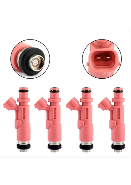 4pcs Yeni Yakıt Enjektörleri 23209-75080 23209-79135 Toyota Için 4runner Tocoma 2 4 L4 Prado RZJ120 2 7 2rz 3rz (Yurt Dışından) indirimleri