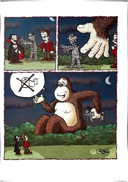 Santiago Cornejo 29X21CM Orijinal Karikatür Tablo modelleri