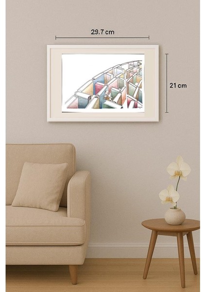 Milan Bukovac 29X21CM Orijinal Karikatür Tablo indirimleri