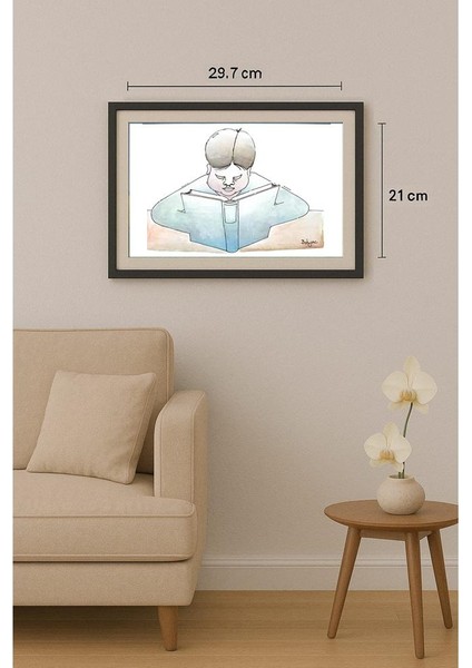 Milan Bukovac 29X21CM Orijinal Karikatür Tablo fiyatları