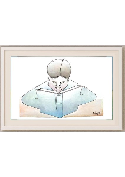 Milan Bukovac 29X21CM Orijinal Karikatür Tablo fırsatları