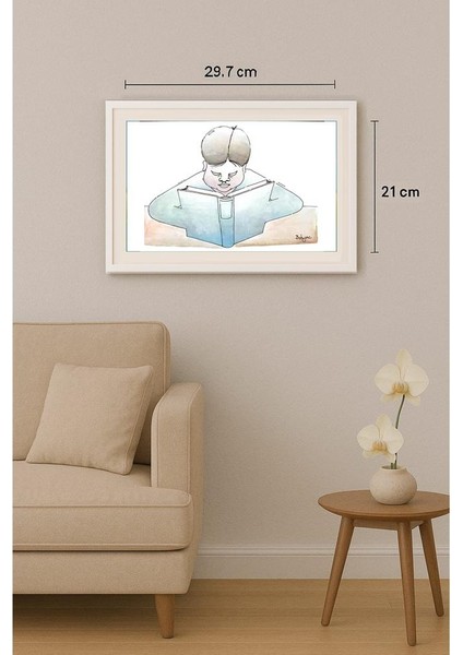 Milan Bukovac 29X21CM Orijinal Karikatür Tablo indirimleri