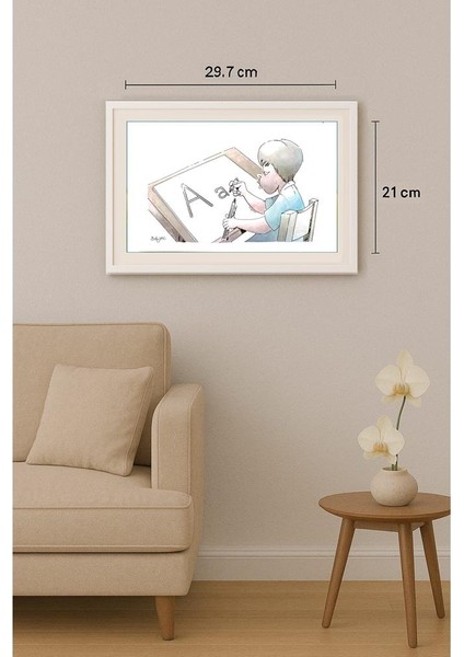 Milan Bukovac 29X21CM Orijinal Karikatür Tablo indirimleri