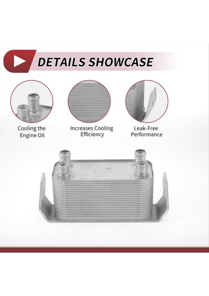 Motor Şanzıman Yağı Soğutucu Radyatörü LR013722 AH327A095AA Land Rover Range Rover Sport Discovery Için 4 (Yurt Dışından) fiyatları