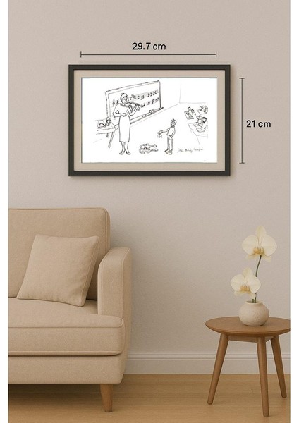 Jelica Culafic 29X21CM Orijinal Karikatür Tablo fiyatları