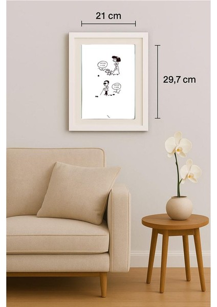 Lui Miao 29X21CM Orijinal Karikatür Tablo indirimleri