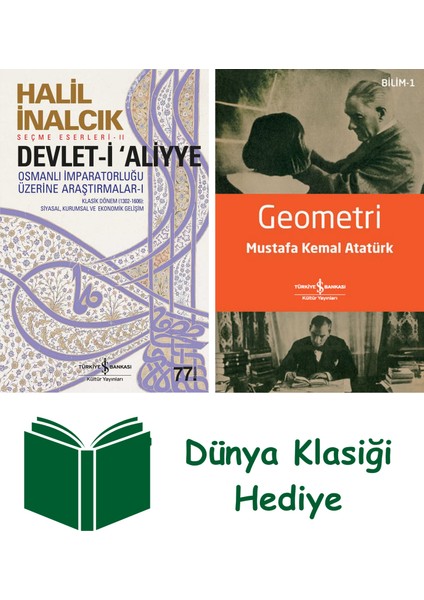 Devlet-I Aliyye - I + Geometri + Dünya Klasiği Hediye