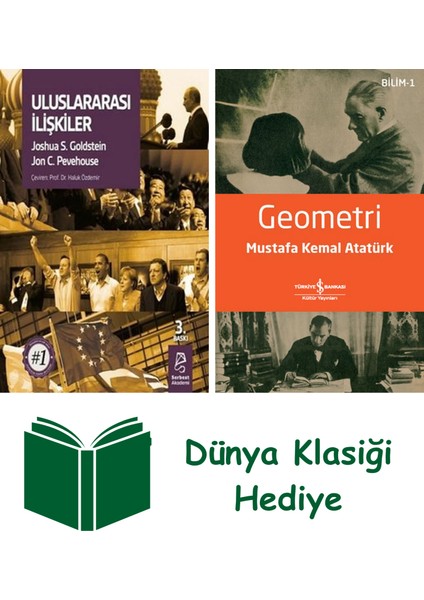 Uluslararası Ilişkiler + Geometri + Dünya Klasiği Hediye