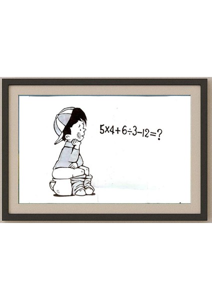 Zhu Genhua 29X21CM Orijinal Karikatür Tablo