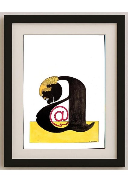 Vladimir Stevovic 29X21CM Orijinal Karikatür