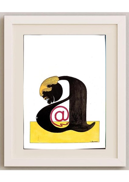 Vladimir Stevovic 29X21CM Orijinal Karikatür fırsatları