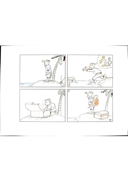 Liu Min Had 29X21CM Orijinal Karikatür Tablo modelleri