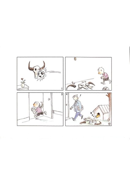 Liu Min Had 29X21CM Orijinal Karikatür Tablo modelleri