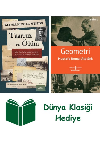 Taarruz ve Ölüm + Geometri + Dünya Klasiği Hediye