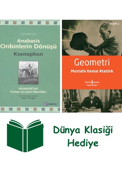 Anabasis - Onbinlerin Dönüşü + Geometri + Dünya Klasiği Hediye