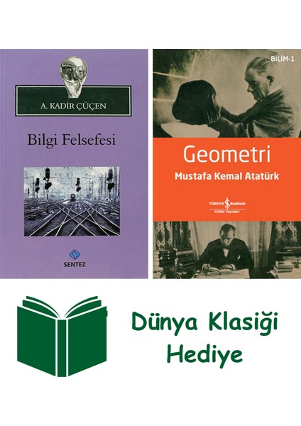 Bilgi Felsefesi + Geometri + Dünya Klasiği Hediye
