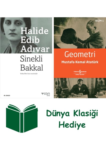 Sinekli Bakkal + Geometri + Dünya Klasiği Hediye