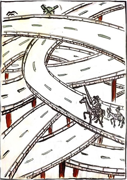 Mileta Miloradovic 25x17cm Orijinal Karikatür Tablo modelleri