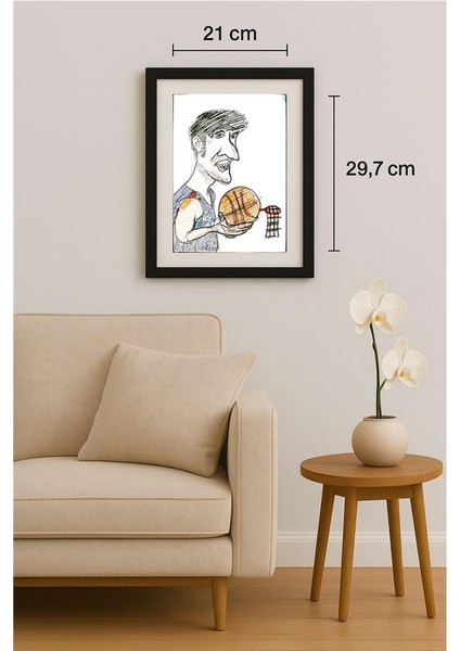 Popovic Pable 29X21CM Orijinal Karikatür Tablo fiyatları