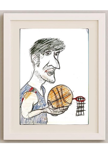 Popovic Pable 29X21CM Orijinal Karikatür Tablo fırsatları