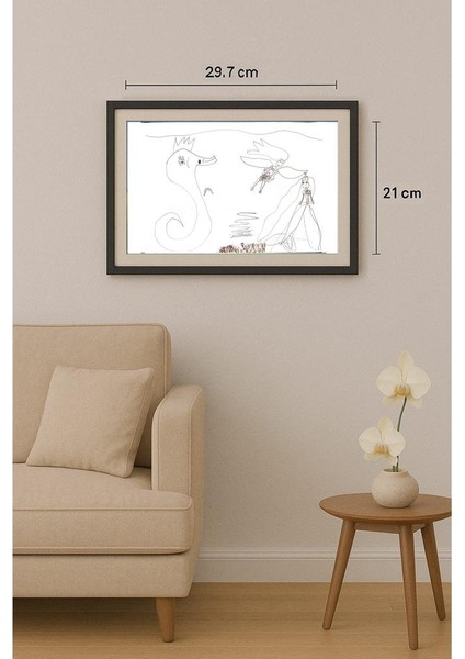 Nadia Starcevic 29X21CM Orijinal Karikatür Tablo fiyatları