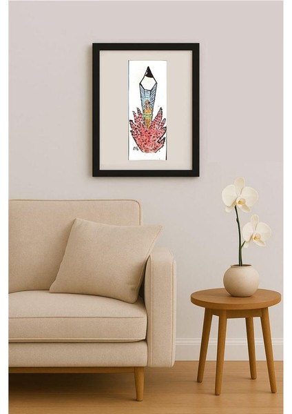 Mileta Miloradovic 29X11CM Orijinal Karikatür Tablo fiyatları