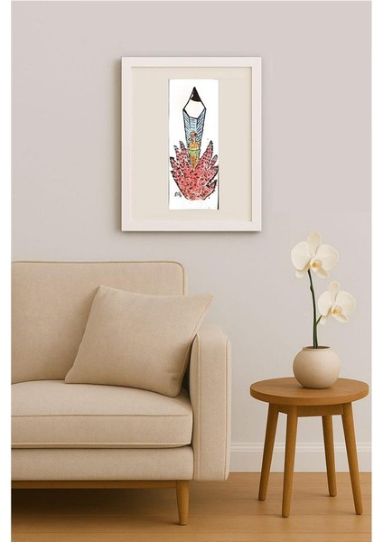 Mileta Miloradovic 29X11CM Orijinal Karikatür Tablo indirimleri