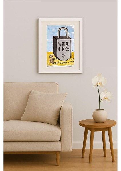 Mileta Miloradovic 29x18cm Orijinal Karikatür Tablo indirimleri