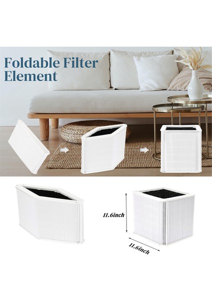 Blueair mavisi için yedek filtre 211+ hava temizleyici filtresi Premium HEPA Filtresi Geliştirilmiş Hava Kalitesi için (Yurt Dışından) fiyatları