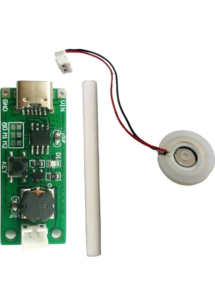 USB Mini Nemlendirici Dıy Kiti Dc 3.7-5.5V Tip-C Mini Nemlendirici Dıy Kiti 330MA Ana Sayfa Ultrasonik Hava Nemlendiricisi (Yurt Dışından)