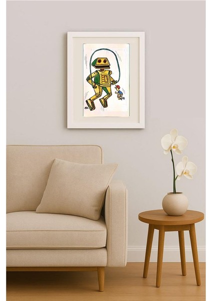 Mileta Miloradovic 19x29cm Orijinal Karikatür Tablo indirimleri