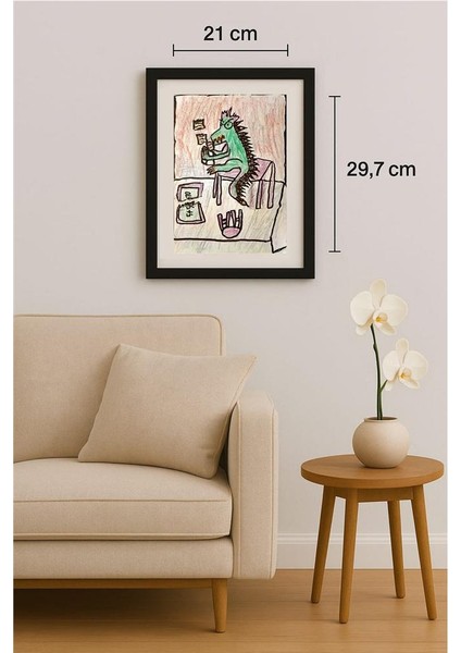 Iva Markovic 29X21CM Orijinal Karikatür Tablo fiyatları