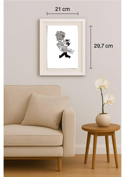 Yu Yangnan 29X21CM Orijinal Karikatür Tablo indirimleri