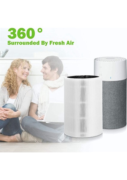 Blueair Blue Pure 411/411+ &amp Blueair 3210 Hava Temizleme Filtresi Aktif Karbon Filtresi için 3x Yedek Filtre (Yurt Dışından) indirimleri