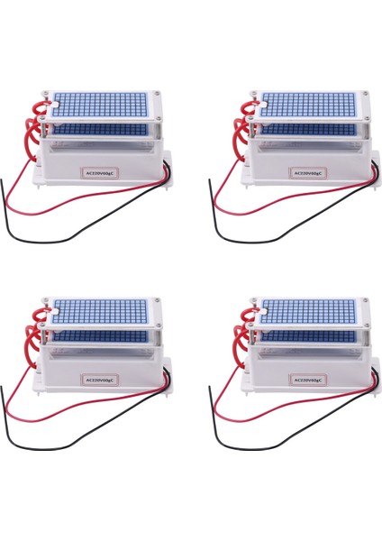 4x 60G/S Ozon Jeneratör Hava Temizleyici Ozonizer Arıtma Işlemi Formaldehit Koku Ozon Makinesini Kaldır (Yurt Dışından)