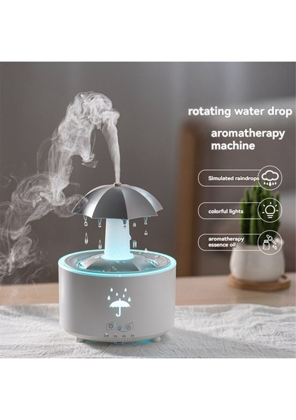 Aromaterapi Nemlendirici Şemsiye Su Damlası Hava Nemlendirici Renkli Işık Aroma Uçucu Yağ Difüzör Ingiltere Fiş B Fişi B (Yurt Dışından) fiyatları
