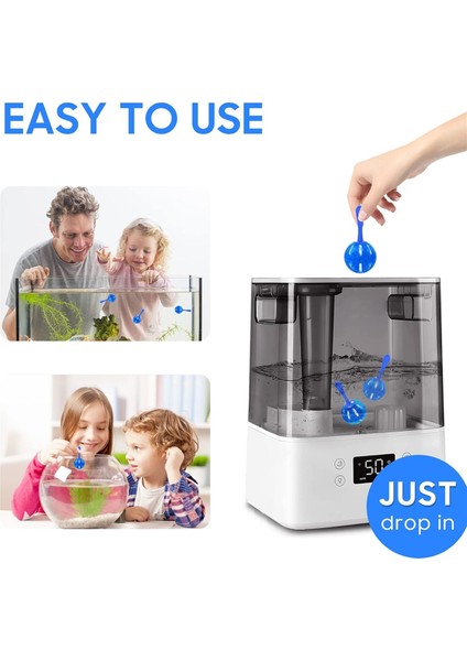 8pcs Demineralizasyon Temizleme Topu Tüm Nemlendirici/balık Tankı Için Suyu Saflaştırır Beyaz Tozu ve Kokuyu Ortadan Kaldırır (Yurt Dışından) modelleri