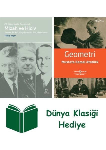 20. Yüzyıl Ingiliz Romanında Mizah ve Hiciv + Geometri + Dünya Klasiği Hediye