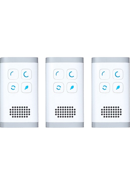 3x Mini Hava Temizleyici Ozon Jeneratör Saflaştırma Ev Banyo Tuvalet Deodorizer Evcil Deodorizer Hava Iyonizer Abd Fiş (Yurt Dışından)