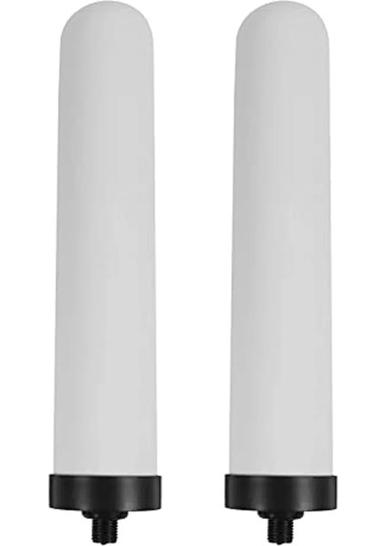 2x Çok Faaliyetli Sürahi Temizleyici Elemanları Mum Alet Pur Filtre Sağlam Seramik Filtre Elemanları Inç Değiştirme (Yurt Dışından)