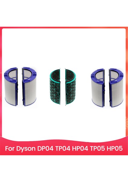3pcs Hepa ve Dyson DP04 TP04 HP04 TP05 HP05 Hava Arabıcı Aksesuarları Yedek Parçalar (Yurt Dışından)